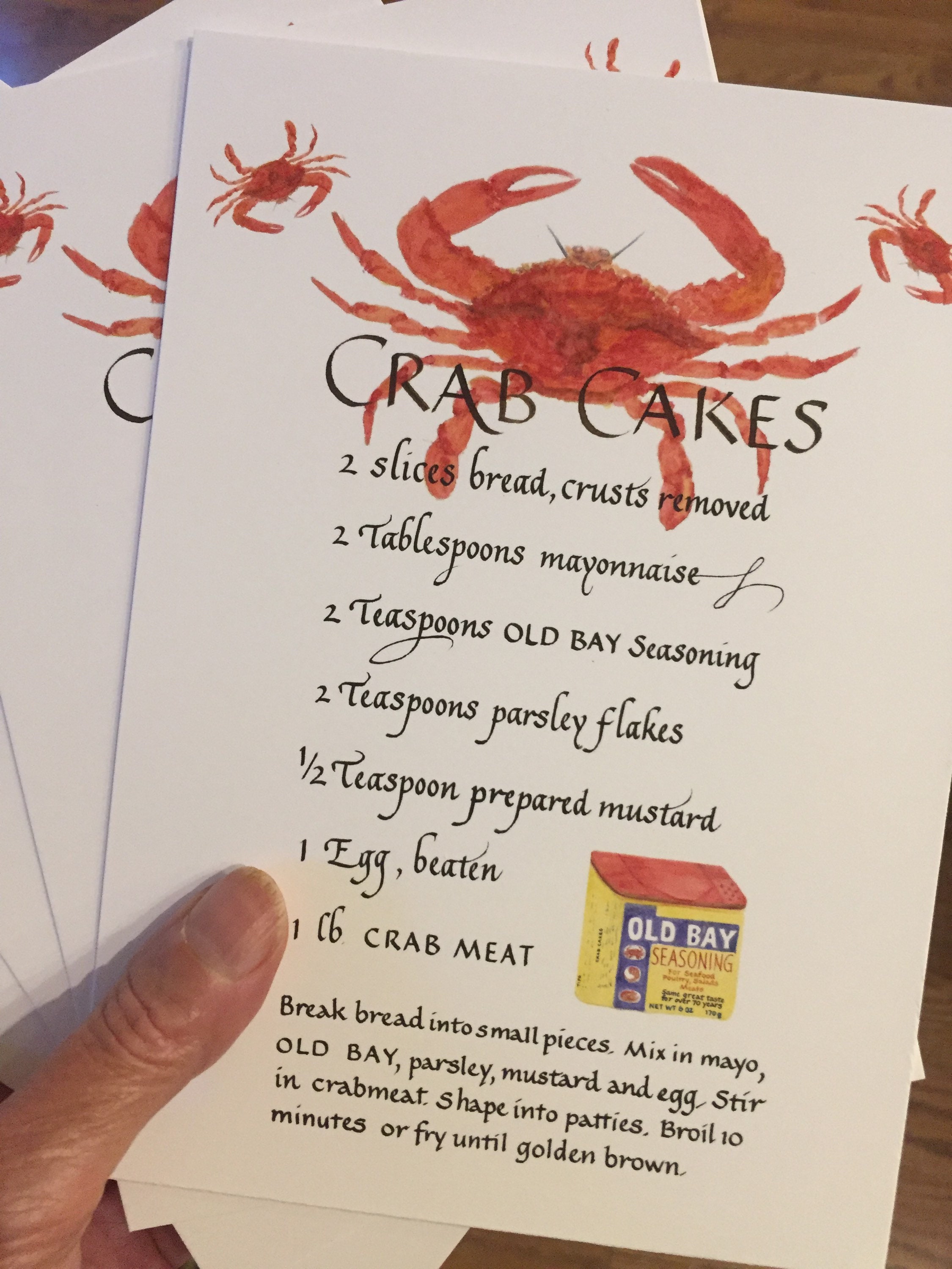 CRAB CAKES & Old Bay Etsy