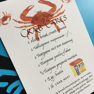 GÂTEAUX DE CRABE & Old Bay