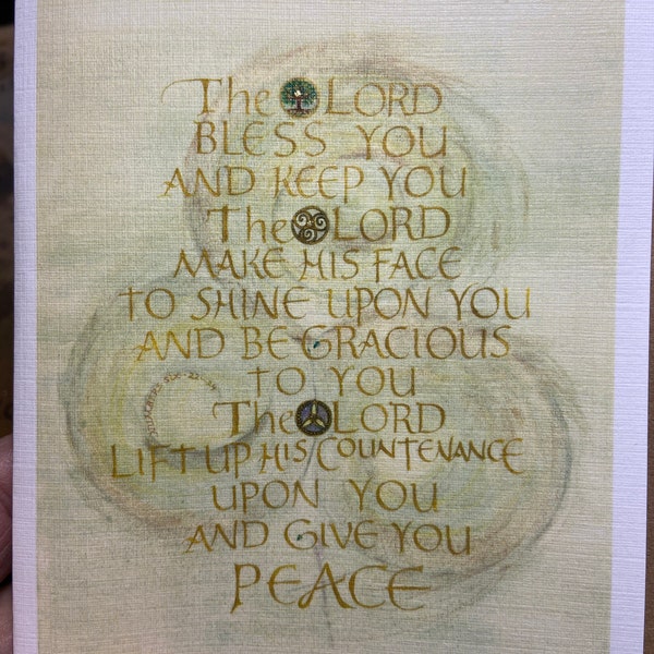 THE BLESSING notecard