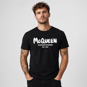 Alexander Mcqueen T Shirt - Etsy