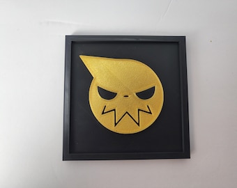 Soul Eater Logo Wall Décor Square Wall Tile 3D Printed