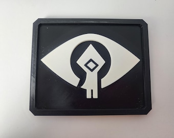 Small Nightmare Video Game Logo Wall Décor Wall Tile 3D Printed