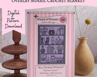 All Things Witchy Overlay Mosaic Crochet Pattern (Digital Download)
