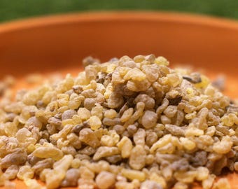 Resina di incenso / Resina gommosa 100% naturale, aromatica, purificante, fragranza spirituale indiana
