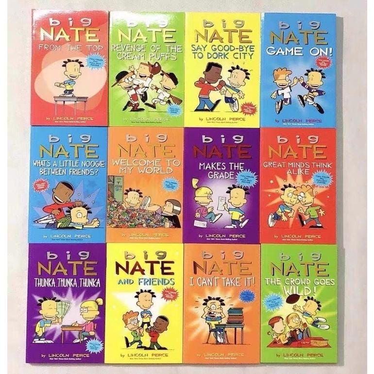 Big Nate 洋書 12冊セット 英語学習 Big Nate Book - Etsy Canada