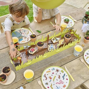 Ginger Ray Bug-feesttraktatiestandaard | Voedseldisplay voor verjaardagsfeestje insecten | Tuinfeestdecoratie | Tafeldecoratie kinderfeestje