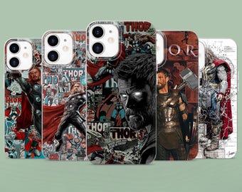 Thor Asgard Phone Case God Of Thunder Cover for iPhone 17, 17Pro, 17Pro Max, 16, 16e, 15, 14, 13, 12, Samsung S26, S25, Pixel 10, 9