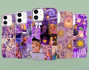 Rapunzel Princess Phone Case, Fantasy Magic Cover, TPU Gel, Wireless Charging (iPhone, Samsung, Pixel)
