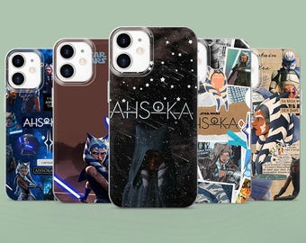 Ahsoka Tano Jedi Phone Case Star Wars Cover for iPhone 17, 17Pro, 17Pro Max, 16, 16e, 15, 14, 13, 12, Samsung S26, S25, Pixel 10, 9
