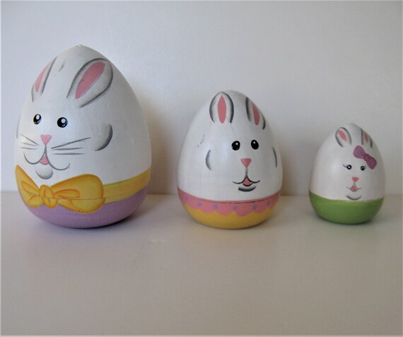 bunny nesting dolls