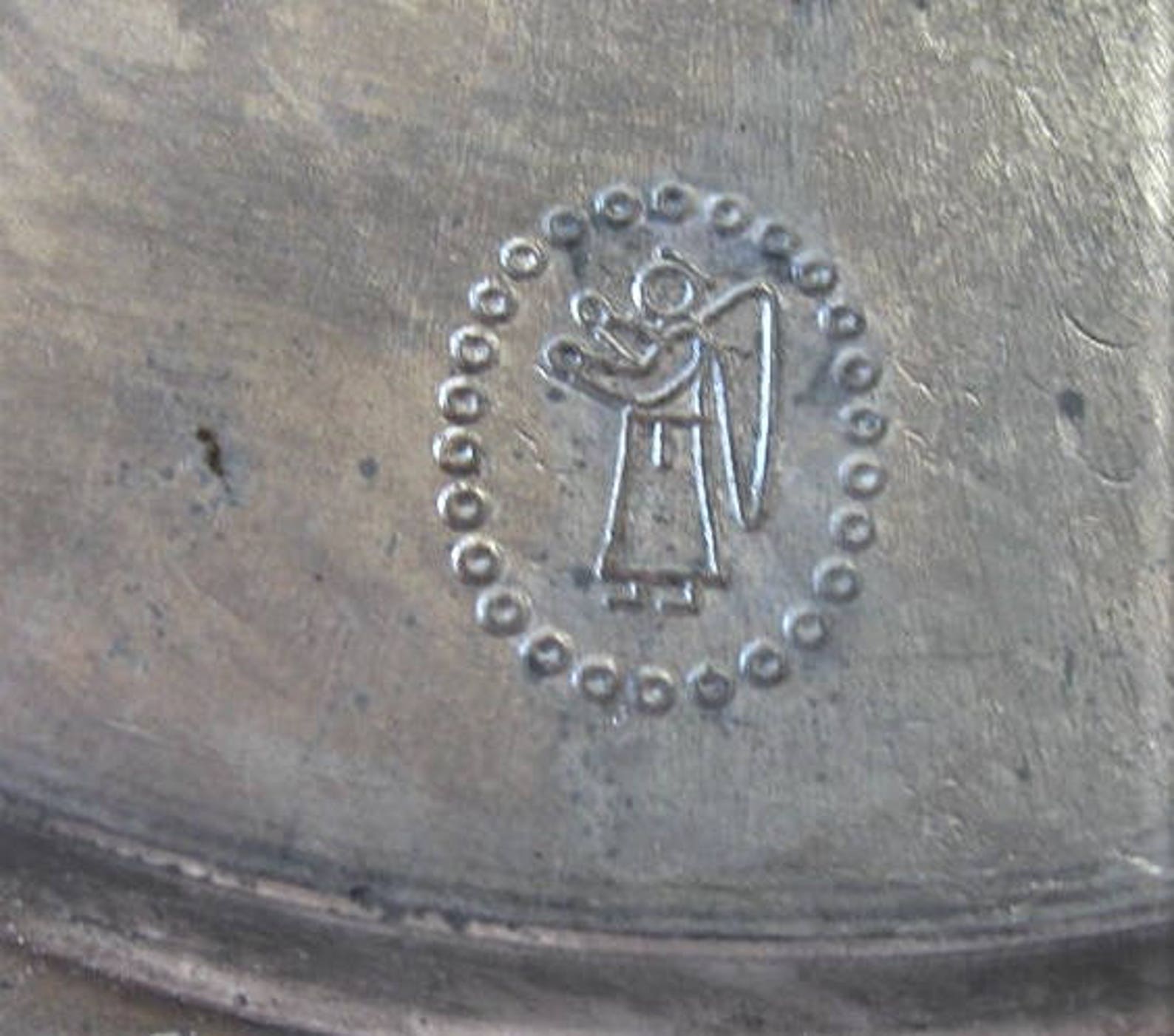 Set of 8 Vintage Rein Zinn Pewter Coasters ceramic insert Etsy