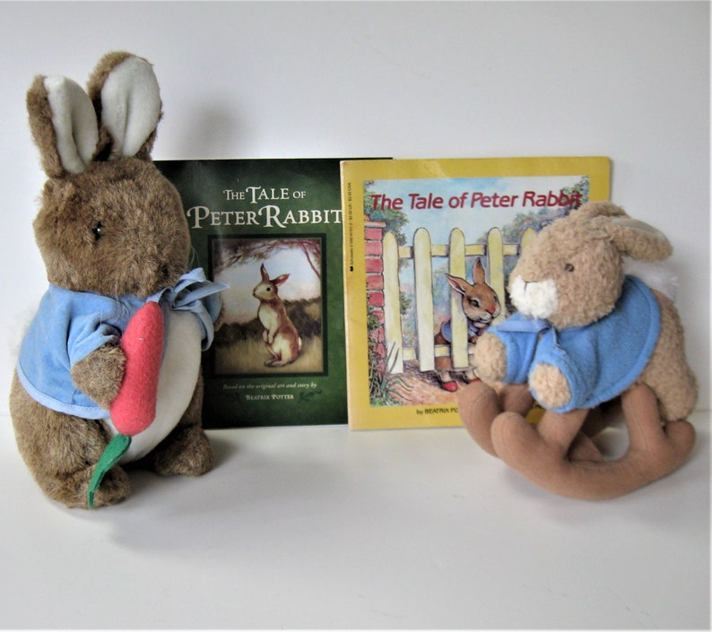 cottontail peter rabbit toy