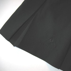 Vintage Black Le Coq Sportif Tennis Skirt, Golf Skirt, Size 12, Sports gear, Woman's Clothing