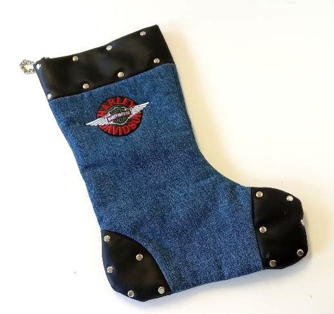 Harley davidson christmas stocking pattern