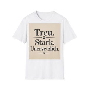 Hundcitat PNG Lojal stark oersättlig tysk hundälskare citat minimalistisk typografi sublimering
