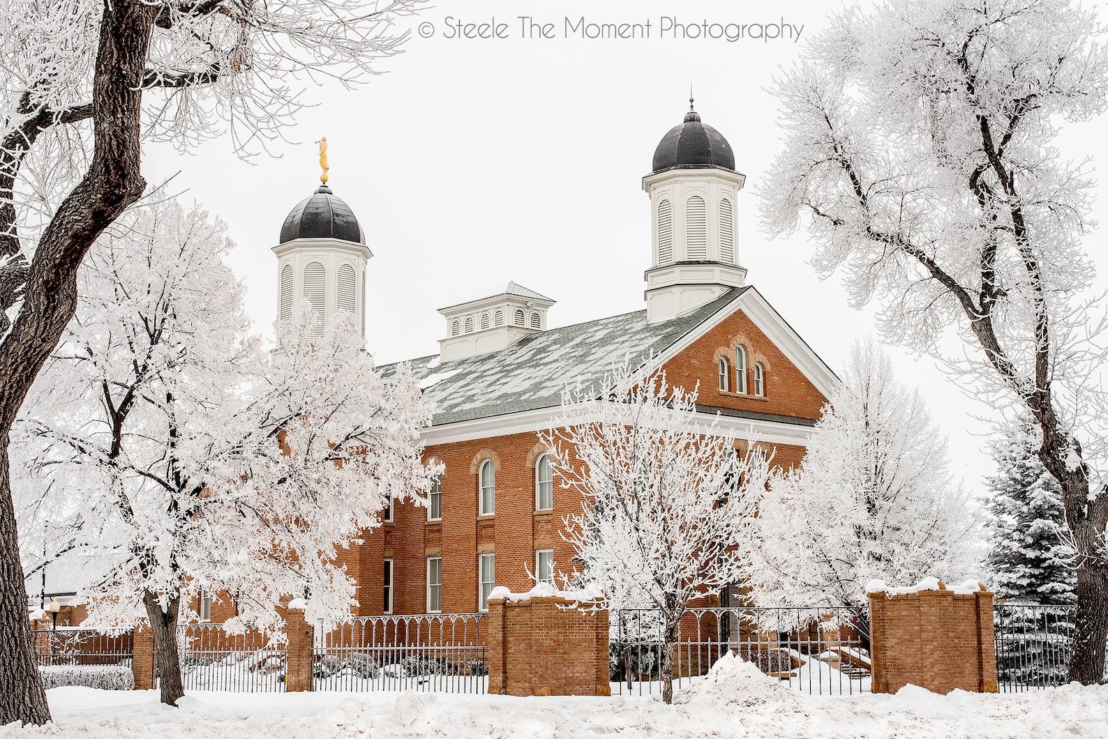 LDS Vernal Utah Temple Art Winter Wall Art Instant Download Etsy