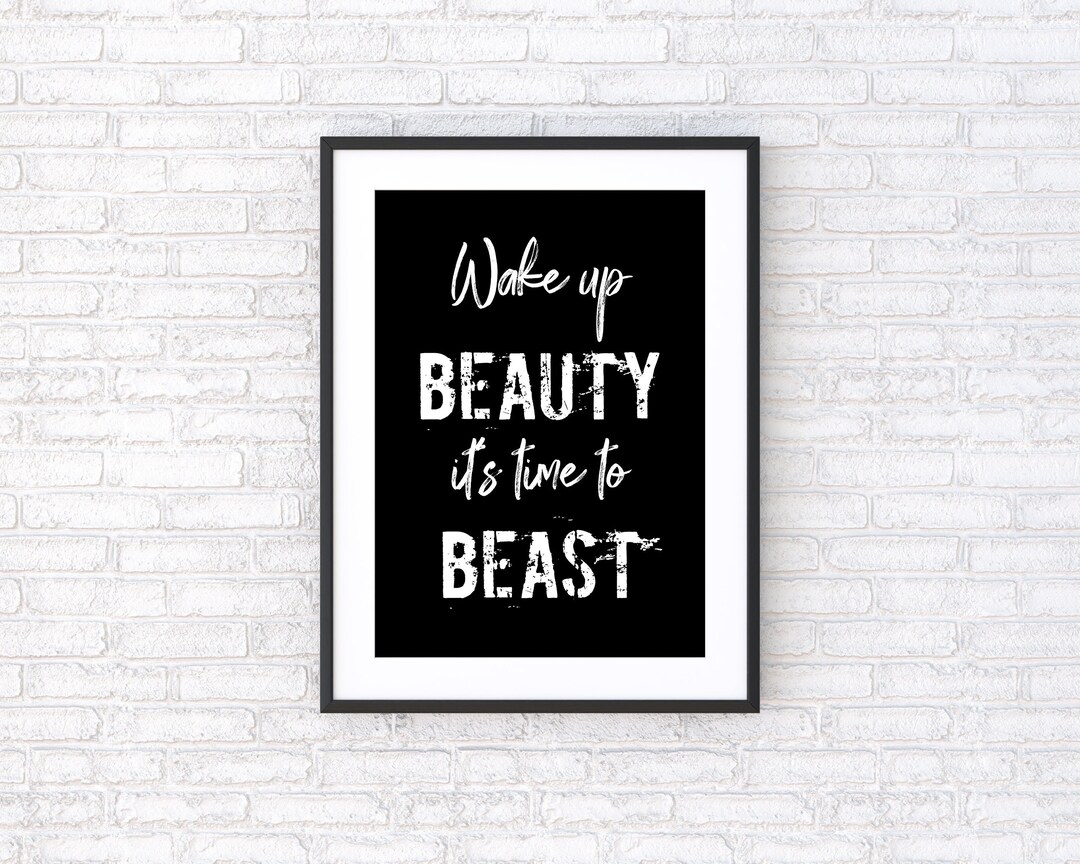 Bannière Murale De Motivation Fitness - Grande Citation Warpathic En Vinyle - Neuve