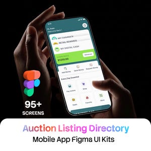 Winder Figma UI Kit | Auction & Marketplace Mobile App Template