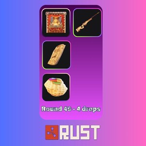 Rust Twitch Drops - Round 49 - 4 Items