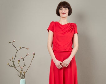 Kleid in rot - Sibel