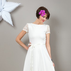 Weddingdress Tiffany, in offwhite image 5