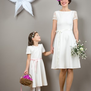 Weddingdress Tiffany, in offwhite image 4