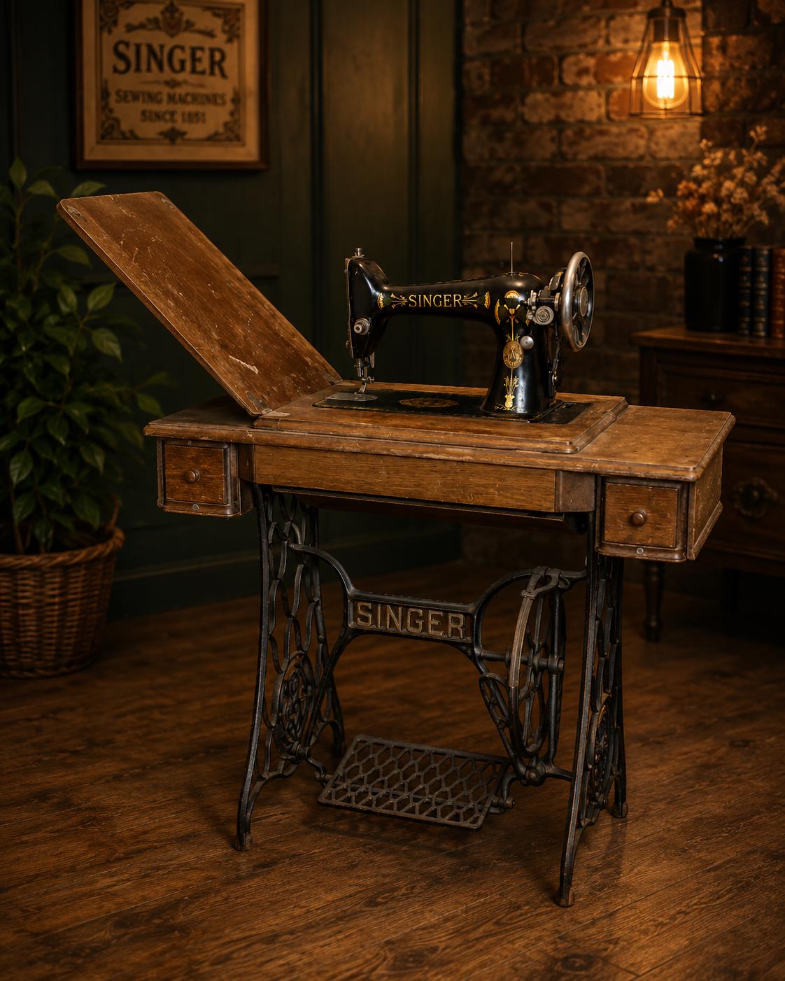 Antique sewing machine table - Etsy 日本
