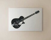 George Harrison 39 s 1957 Gretsch Duo Jet CANVAS PRINT