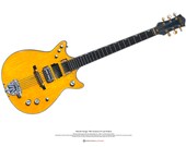 Malcolm Young s 1963 Gretsch 6131 Jet Firebird ART POSTER A2 size