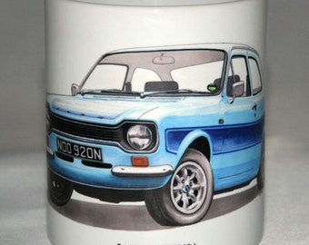 Ford Escort MKII MK2 Rally Car Iconic 80s Classic Fridge Magnet