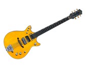 Malcolm Young s Gretsch 6131 Jet Firebird guitar CANVAS PRINT