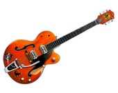 Brian Setzer 39 s 6120 guitar CANVAS PRINT