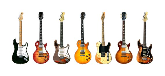 Famous on sale rock guitars