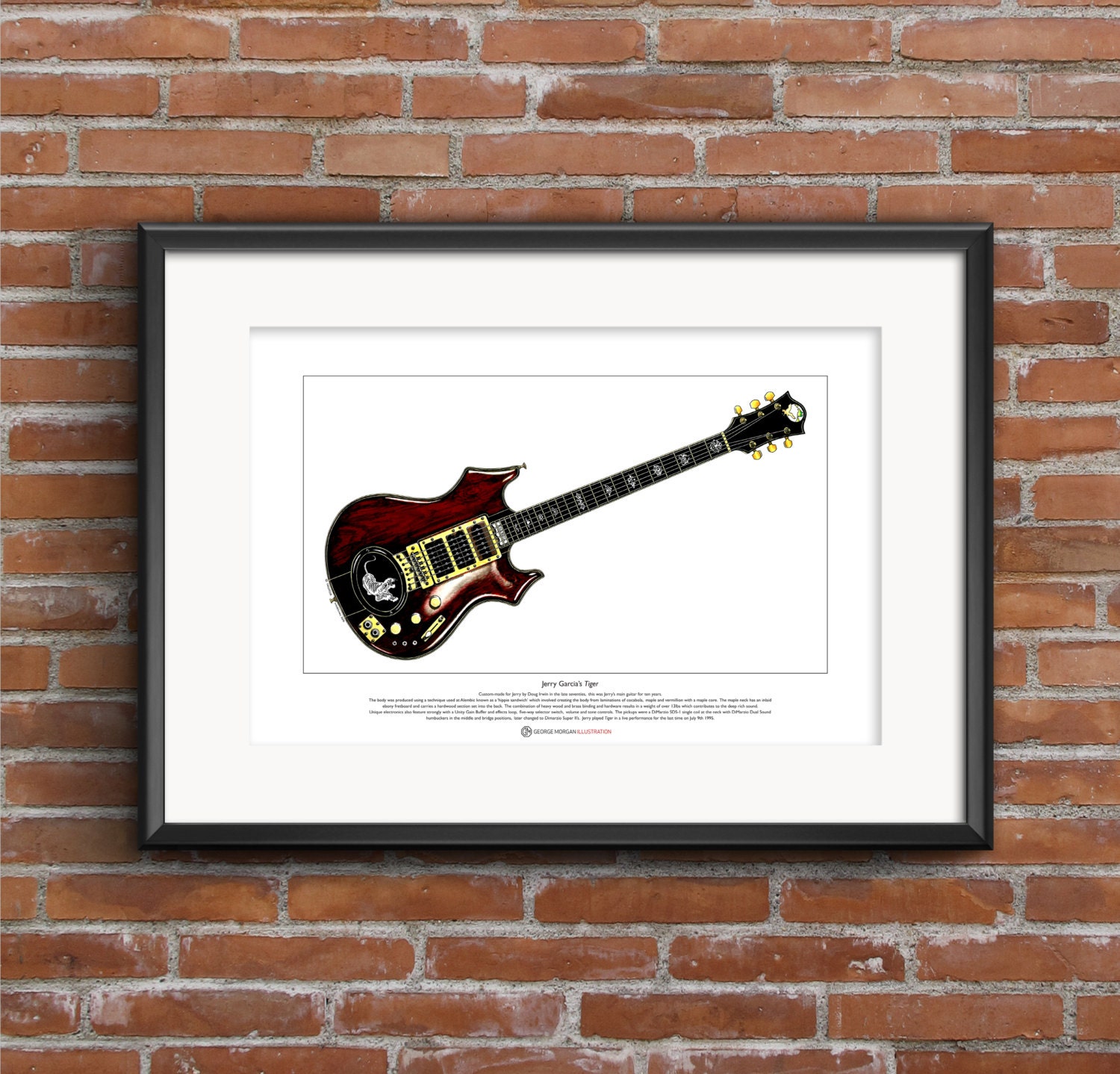 Jerry garcia on sale signed guitar