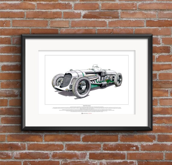 Napier-Railton Special ART POSTER A3 size