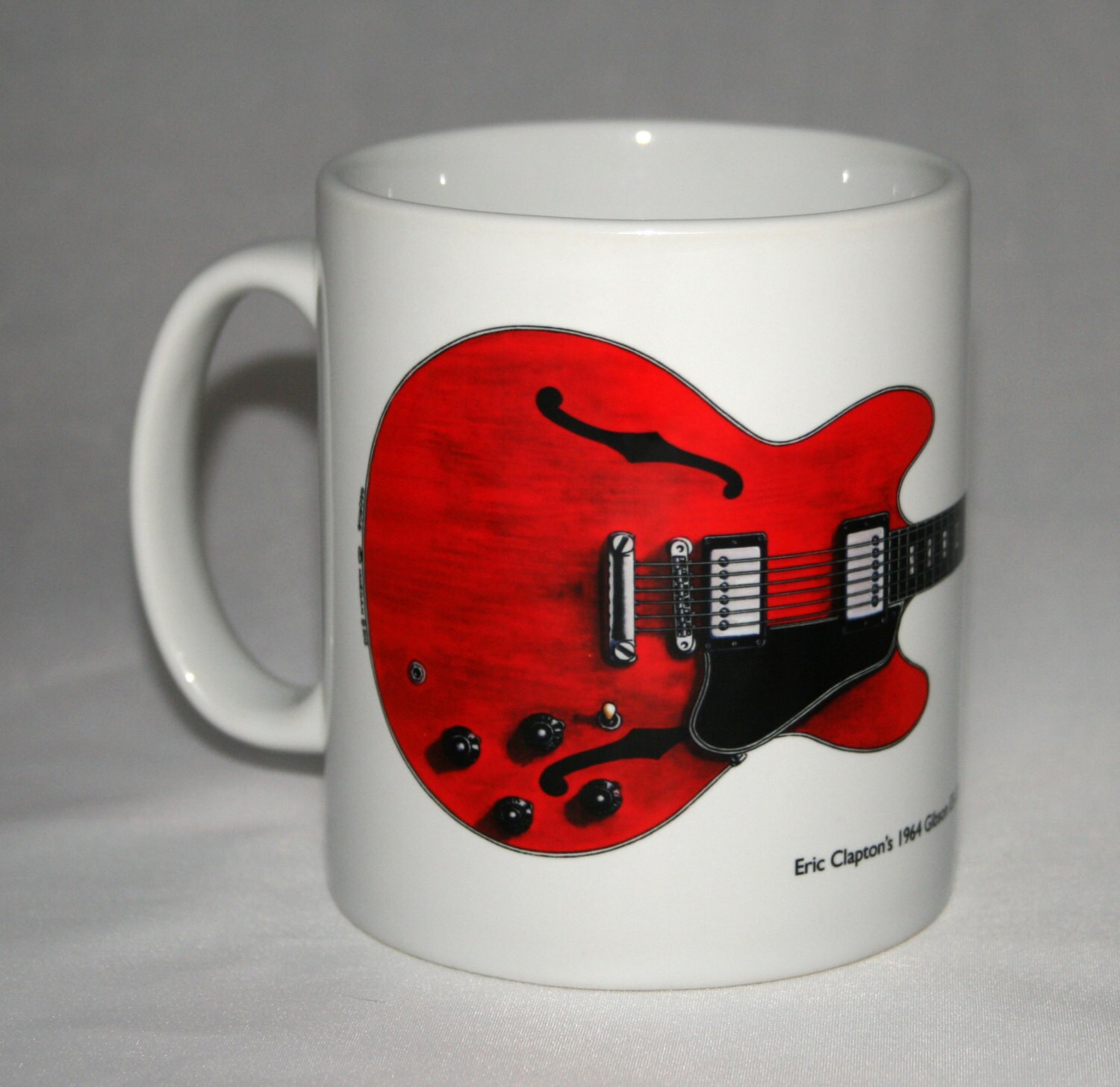 Guitar Mug. Eric Clapton's Gibson ES335 Cream Guitar Etsy UK
