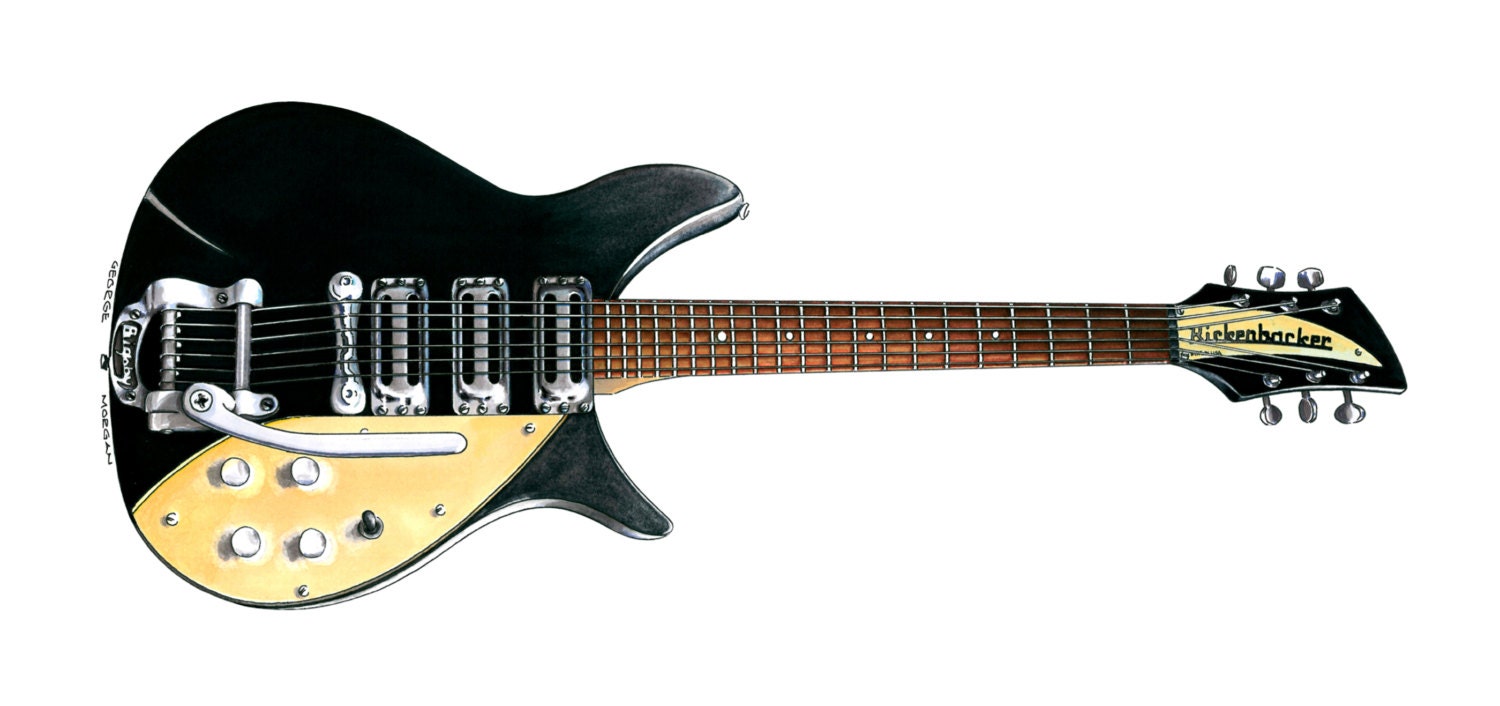 Black rickenbacker 325 - architecturever