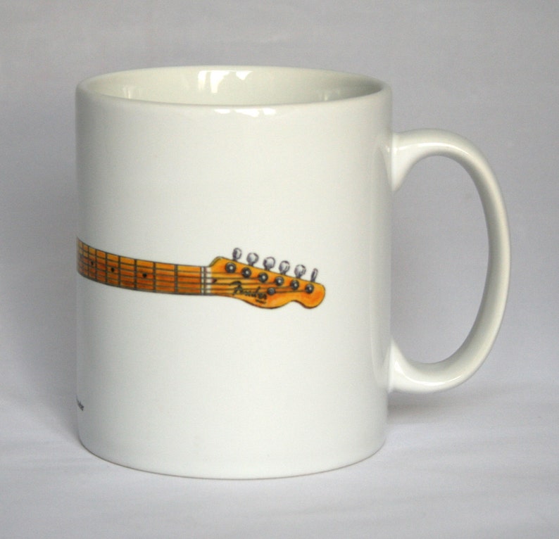 Guitar Mug. Keith Richards' Fender Telecaster Micawber Etsy