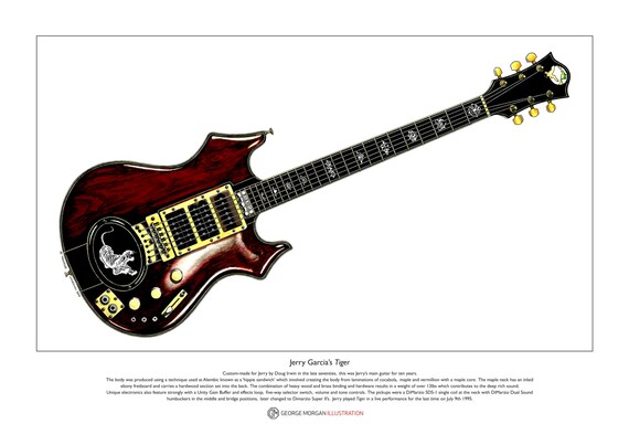 Jerry garcia signed guitar hotsell
