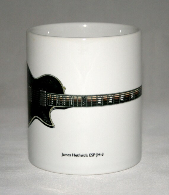 Artists Groups Guitar Mug James Hetfield S Esp Jh 3 Illustration Music Sloopy In Artists Groups Guitar Mug James Hetfield S Esp Jh 3 Illustration Music Sloopy In