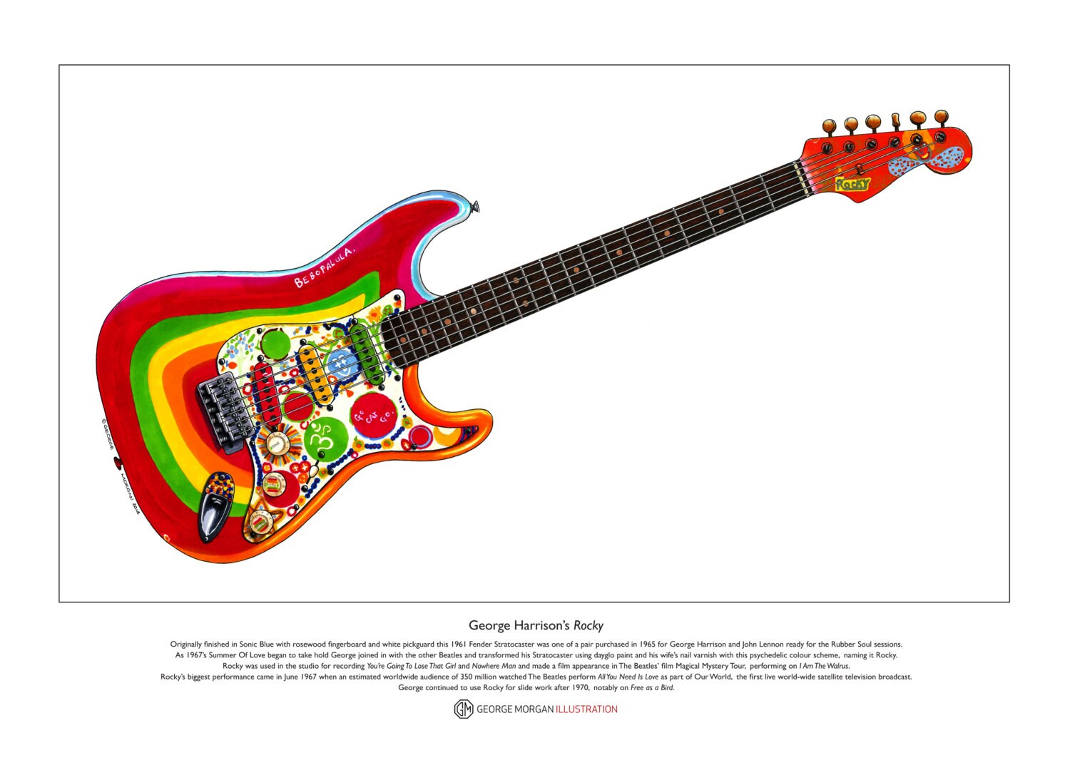 George harrison signature guitar best sale