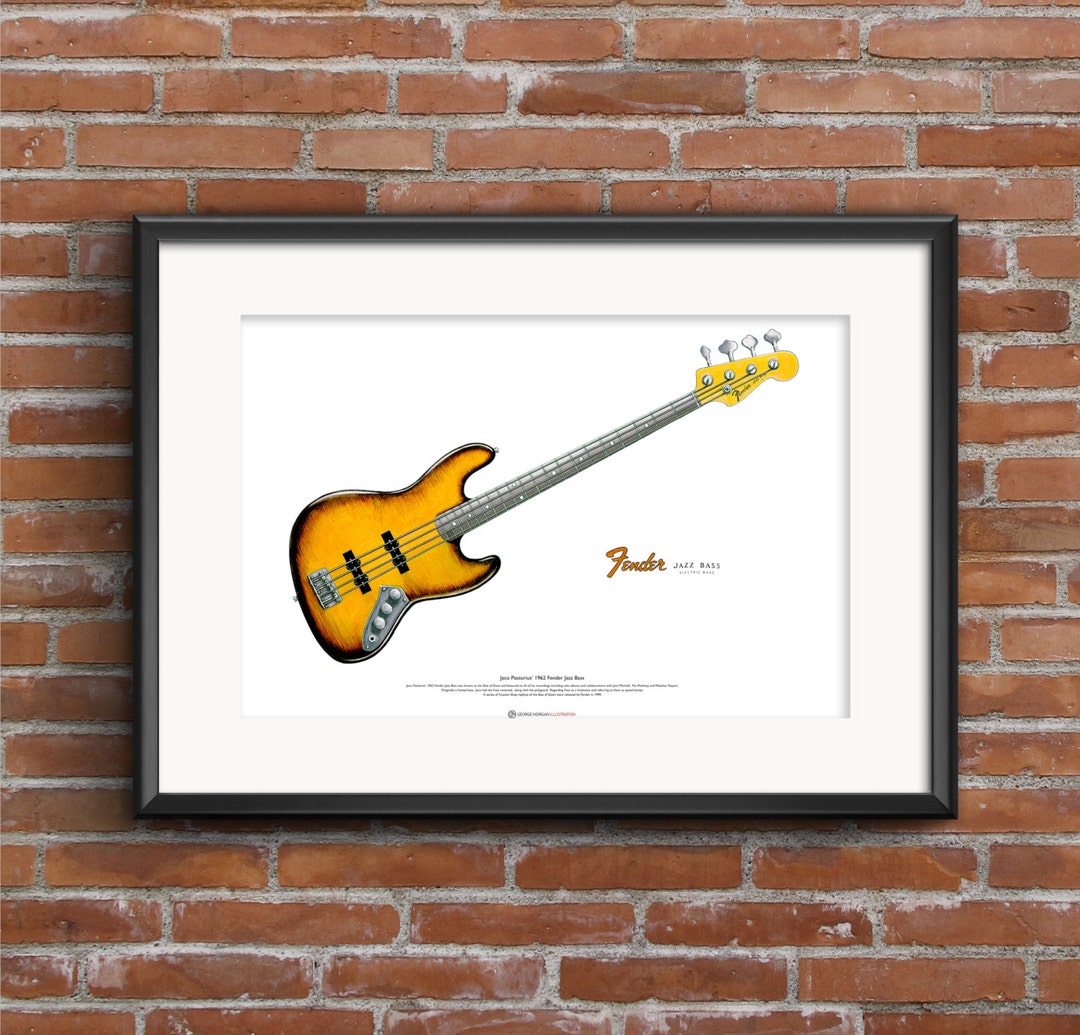 Jaco Pastorius' 1962 Fender Jazz 'bass of Doom' Etsy