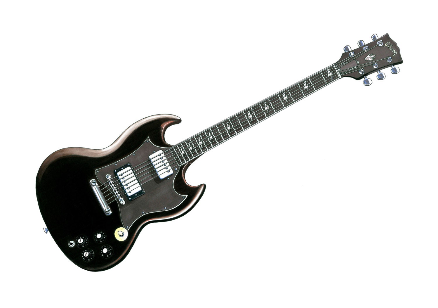 Angus young guitar for sale outlet