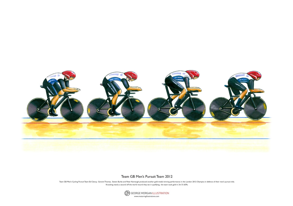 team pursuit cycling