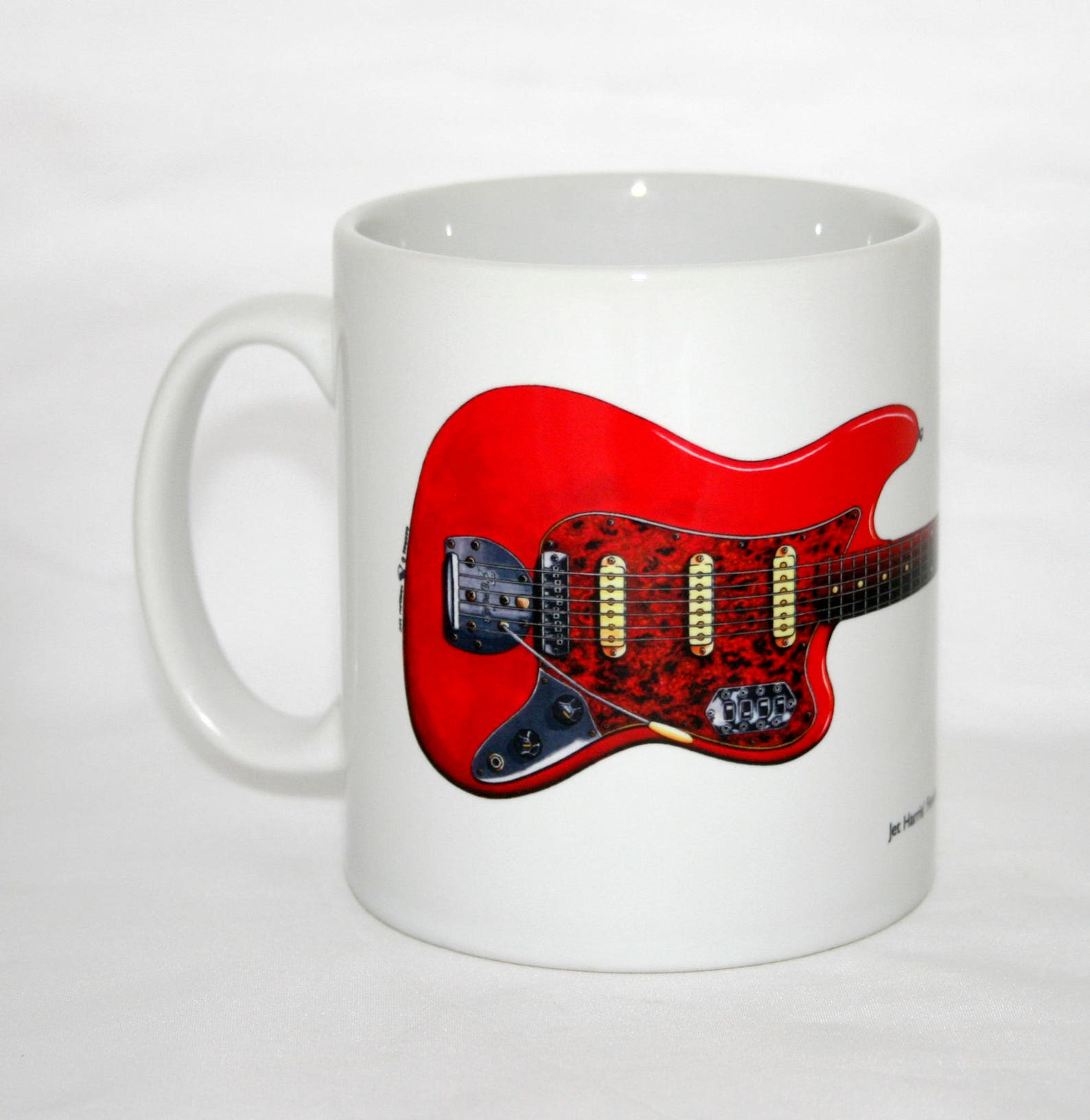 Guitar Mug. Jet Harris' Fender Vl Bass Etsy
