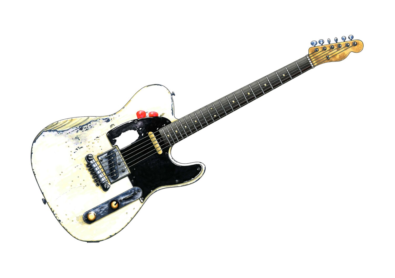 Rick parfitt guitar for sale deals
