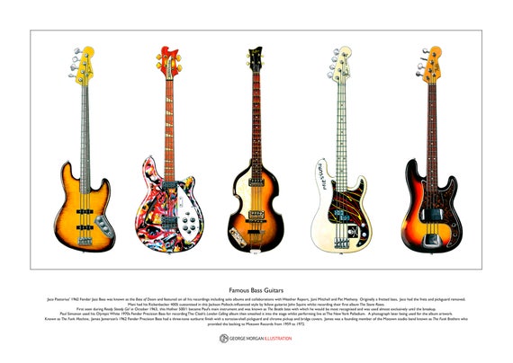 Iconic bass guitars deals