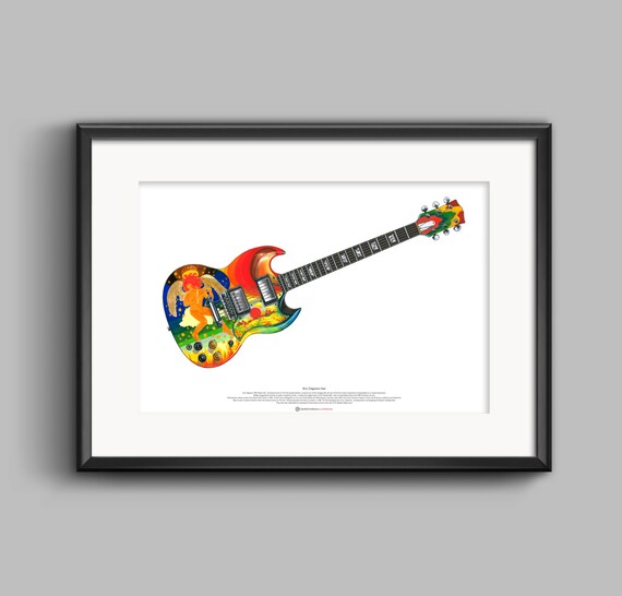 Gitarre Tasse Eric Clapton/'s Gibson SG Fool Gitarre Abbildung