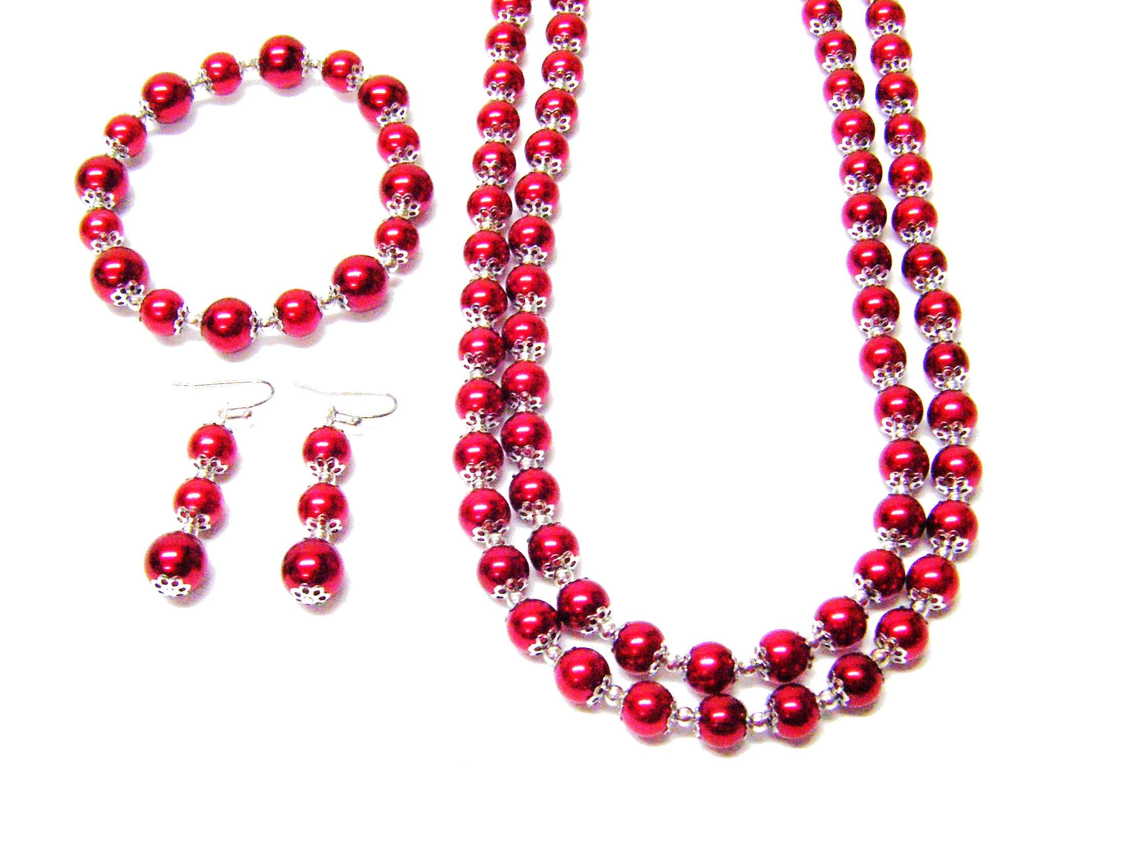PAULINE - Collana girocollo con perle e cristalli Swarovski