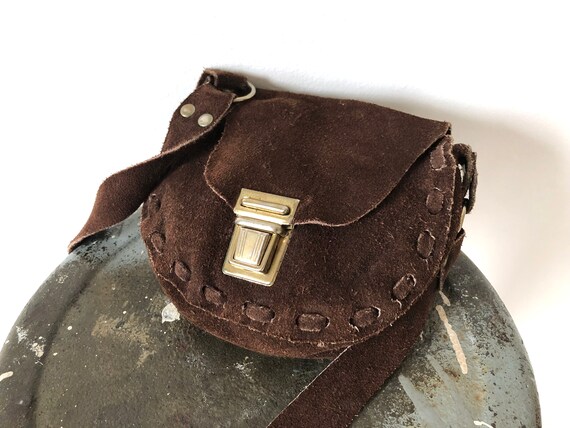 tiny purse with long strap